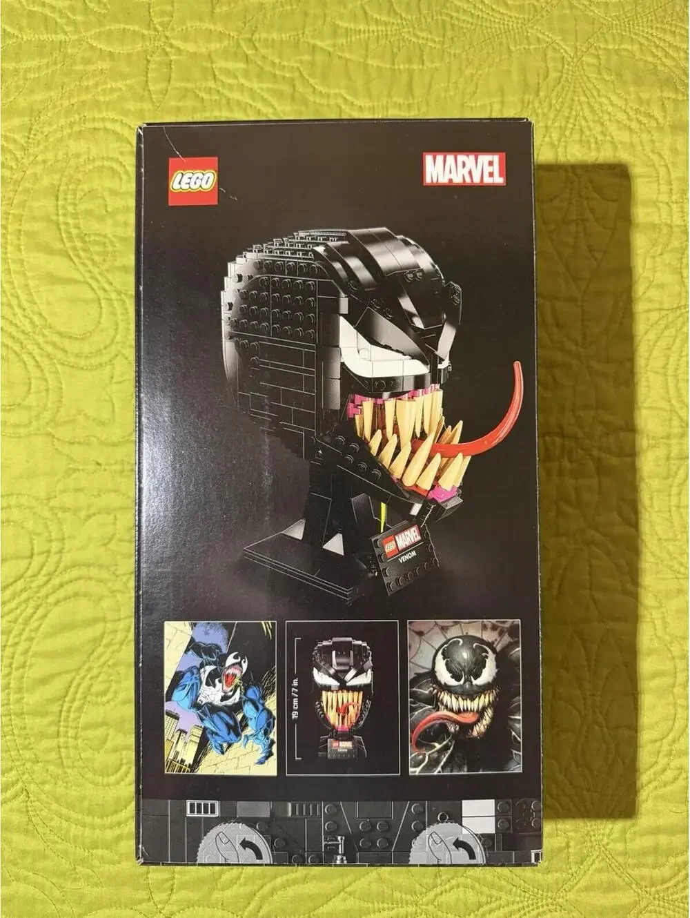 LEGO 76187 Marvel Venom Head Bust BRAND NEW SEALED RETIRED Box Perfect